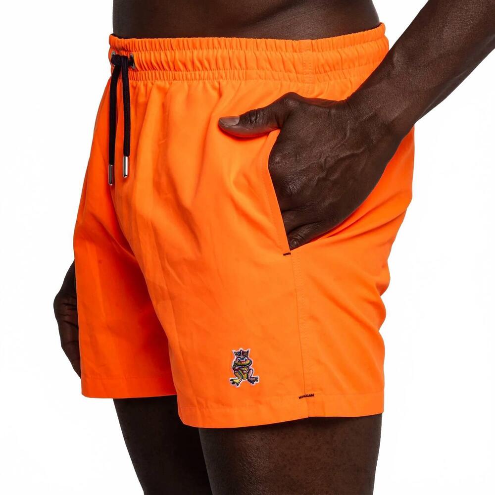 NEW EIGHT X frog swim trunks in neon orange